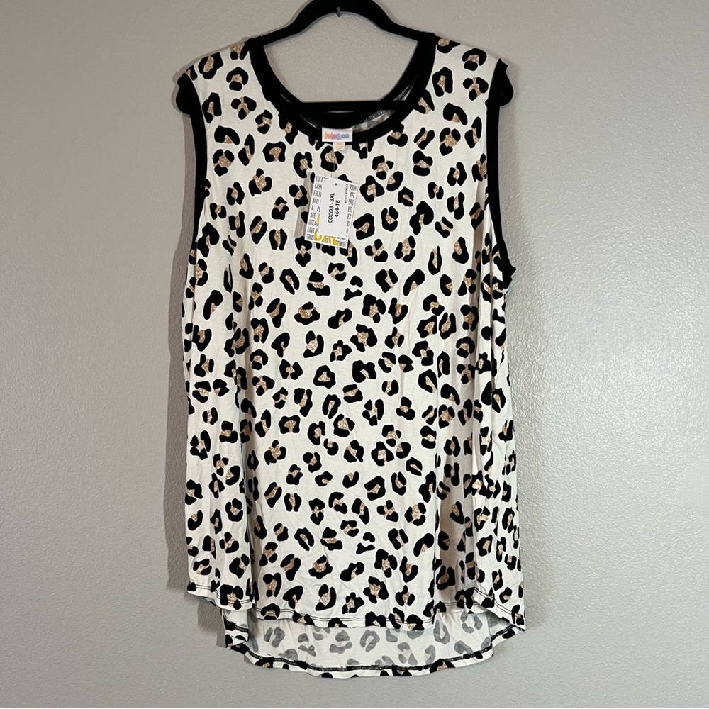NWT Lularoe Cocoa Tank 3XL